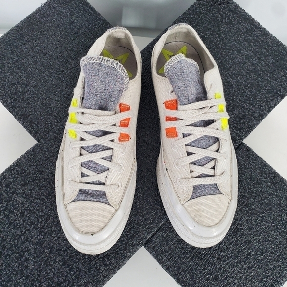 Converse Chuck 70 Renew Low 'Pale Putty' Shoes Size 5 Sneakers 168618C - Picture 11 of 13